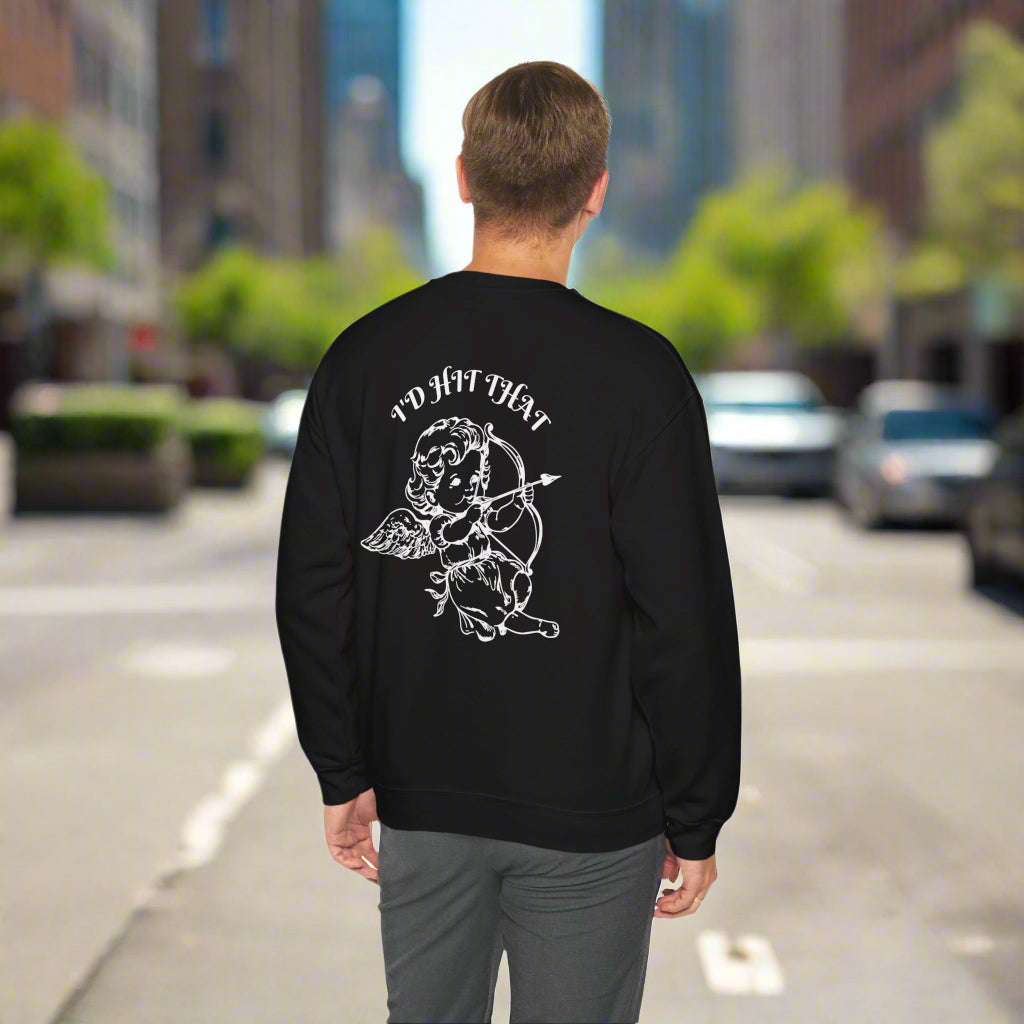 Custom Angel Cupid Crewneck Sweatshirt | Valentine's Day Special | PRE-ORDER | PERSONALIZED - ChoreGirl