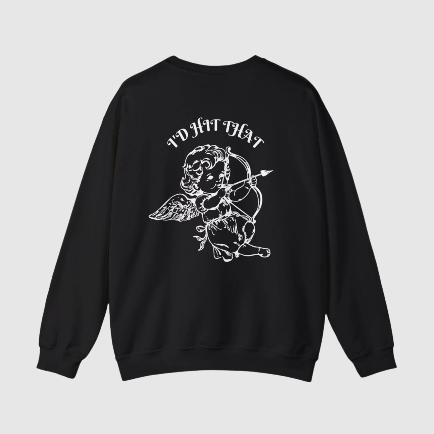 Custom Angel Cupid Crewneck Sweatshirt | Valentine's Day Special | PRE-ORDER | PERSONALIZED - ChoreGirl