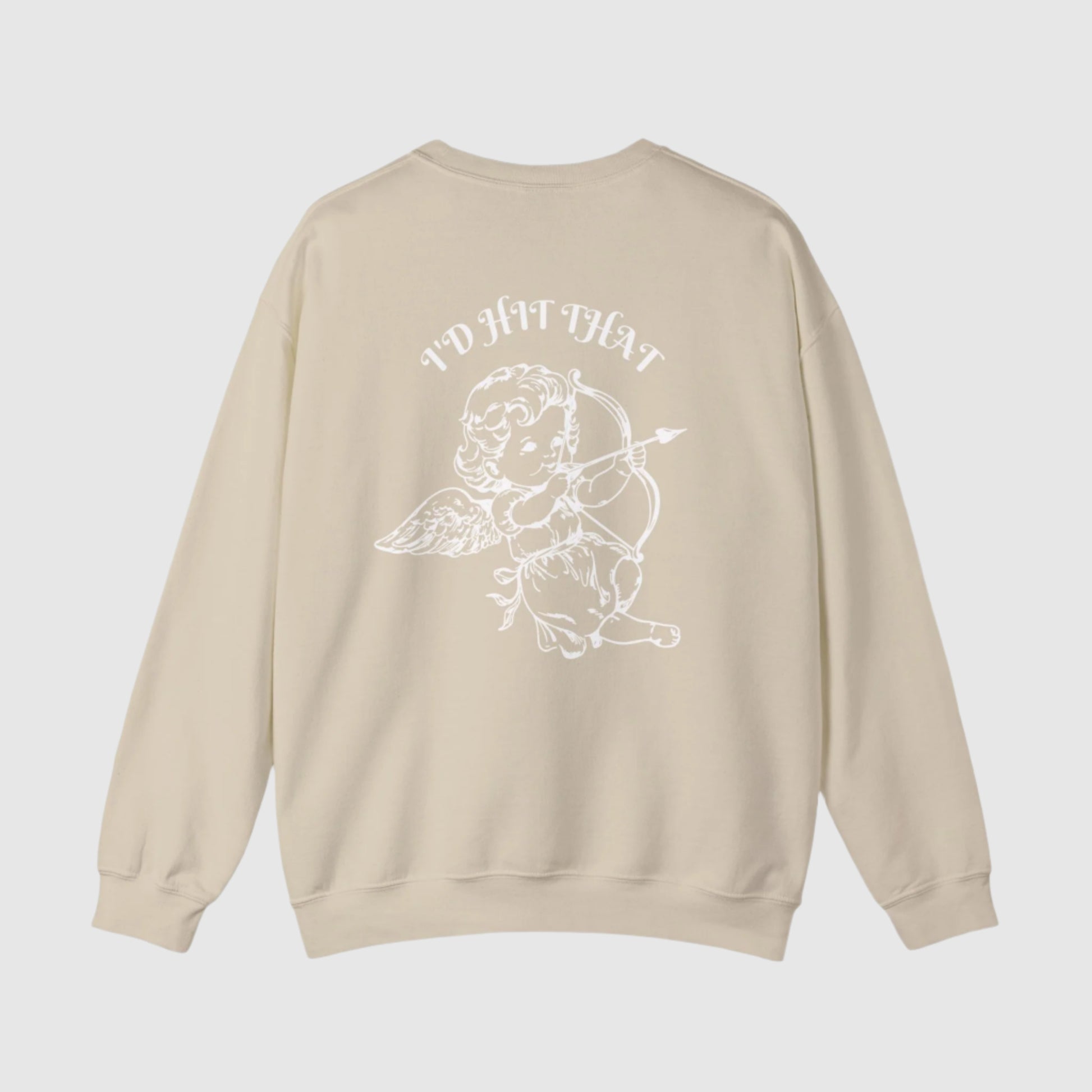 Custom Angel Cupid Crewneck Sweatshirt | Valentine's Day Special | PRE-ORDER | PERSONALIZED - ChoreGirl