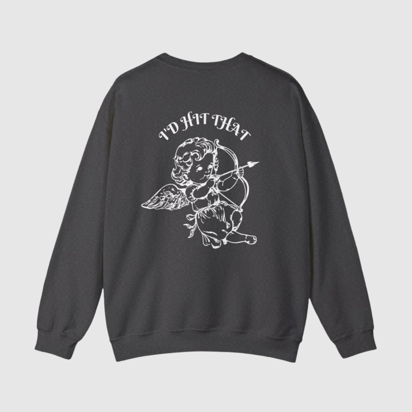 Custom Angel Cupid Crewneck Sweatshirt | Valentine's Day Special | PRE-ORDER | PERSONALIZED - ChoreGirl