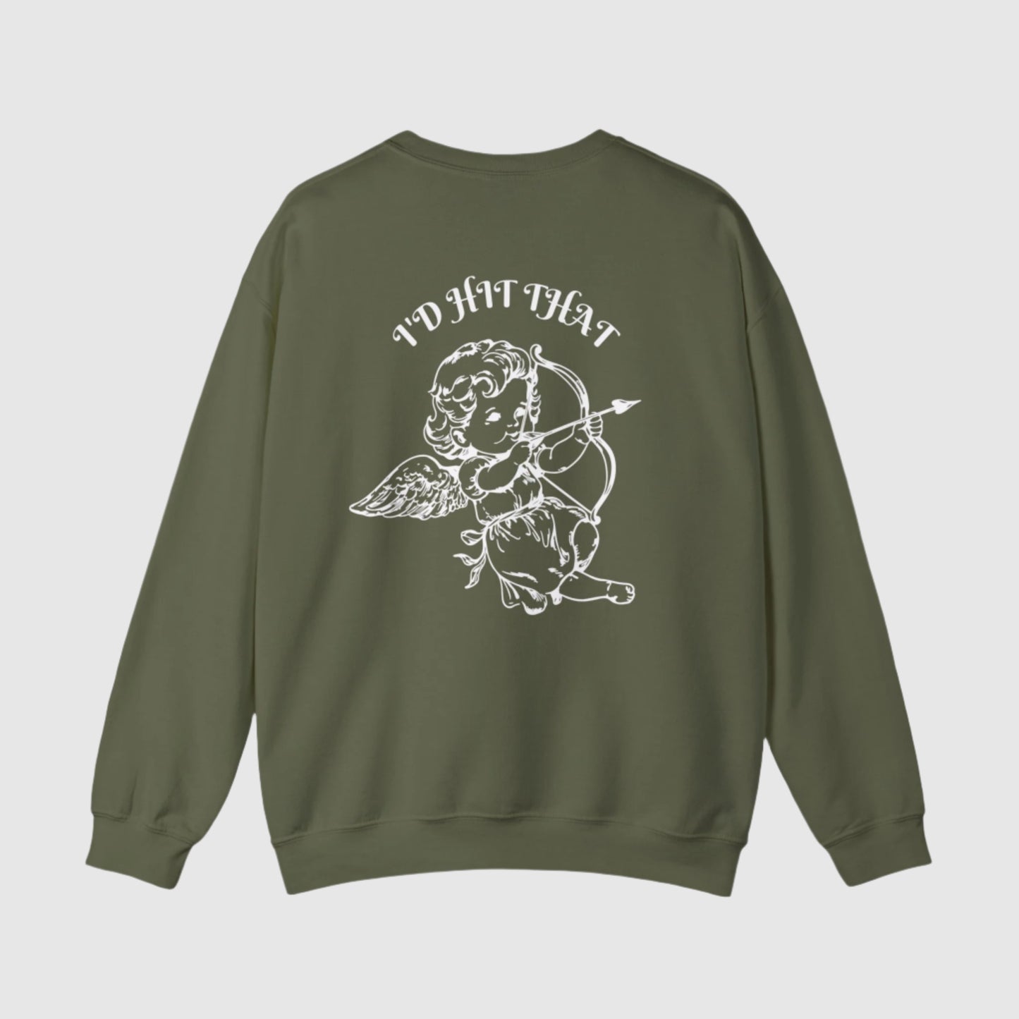 Custom Angel Cupid Crewneck Sweatshirt | Valentine's Day Special | PRE-ORDER | PERSONALIZED - ChoreGirl