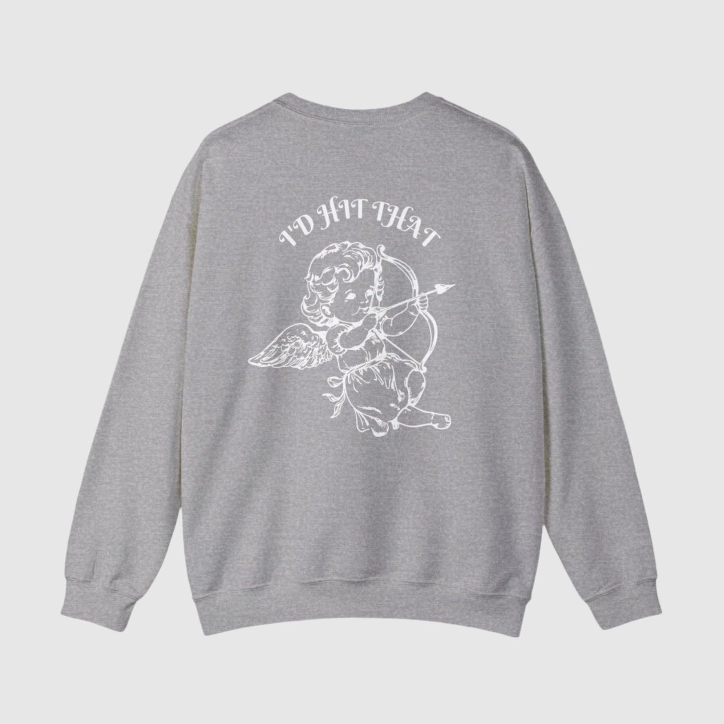 Custom Angel Cupid Crewneck Sweatshirt | Valentine's Day Special | PRE-ORDER | PERSONALIZED - ChoreGirl