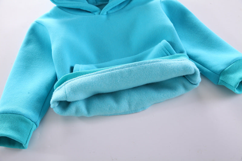 Baby Boys and Girls Hooded Sweatshirt and Pants Two-piece Outfit Set - ChoreGirl
