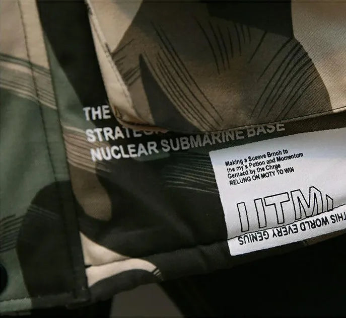 Boy Foreign-style Baby Winter Camouflage Padded Jacket - ChoreGirl