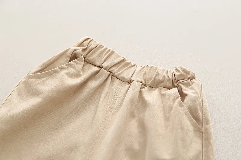 Boy's Long Sleeve Shirt, Top and Pants Three-piece Outfit Set - ChoreGirl