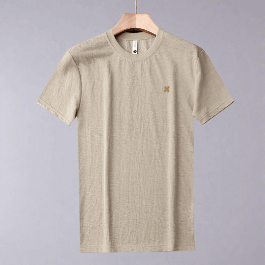 Men's Breathable Round Neck Short-sleeved T-shirt