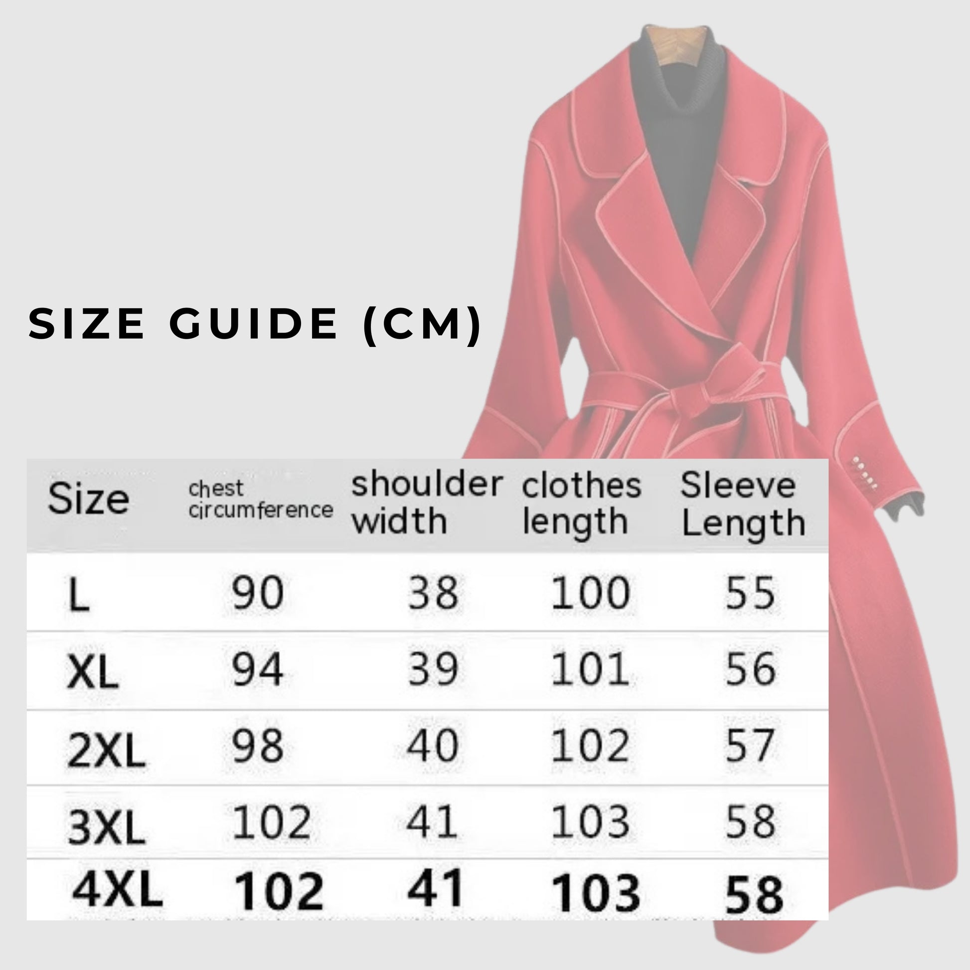 Women's Elegant Mid-length Over the Knee Woolen Coat - ChoreGirl