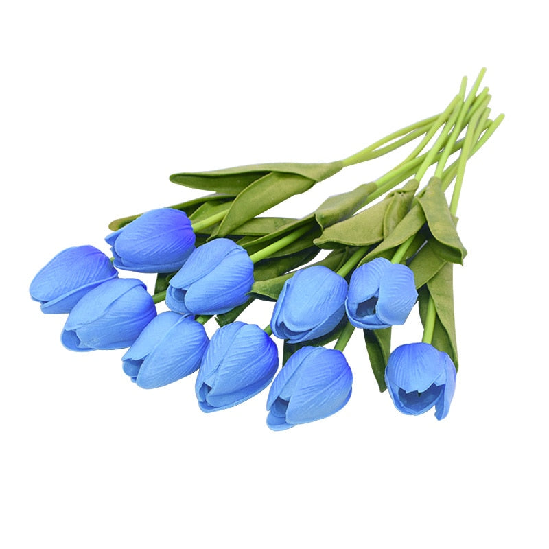 Artificial Tulip Flower Bouquet Decor - ChoreGirl