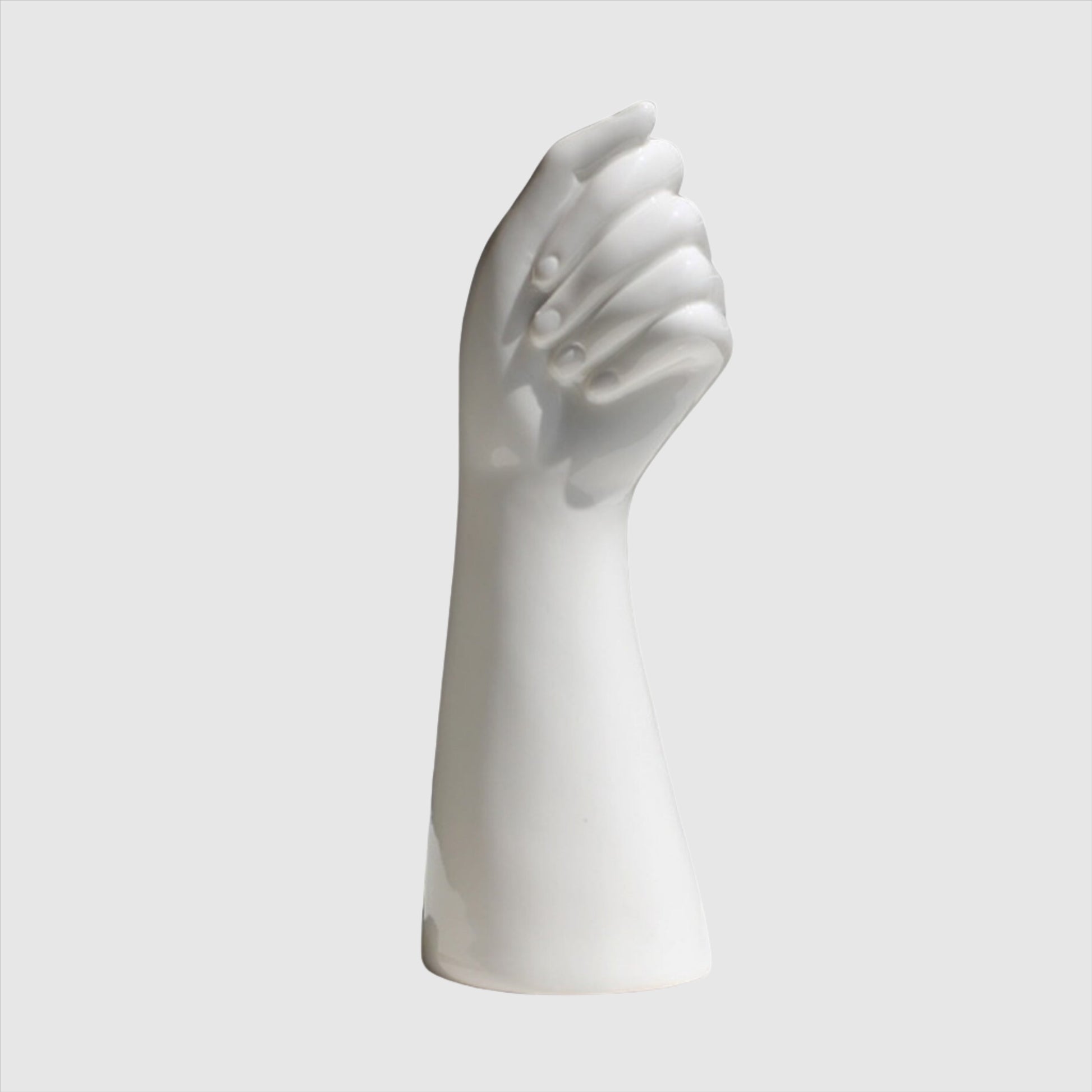 Hand Shaped Ceramic Vase - ChoreGirl