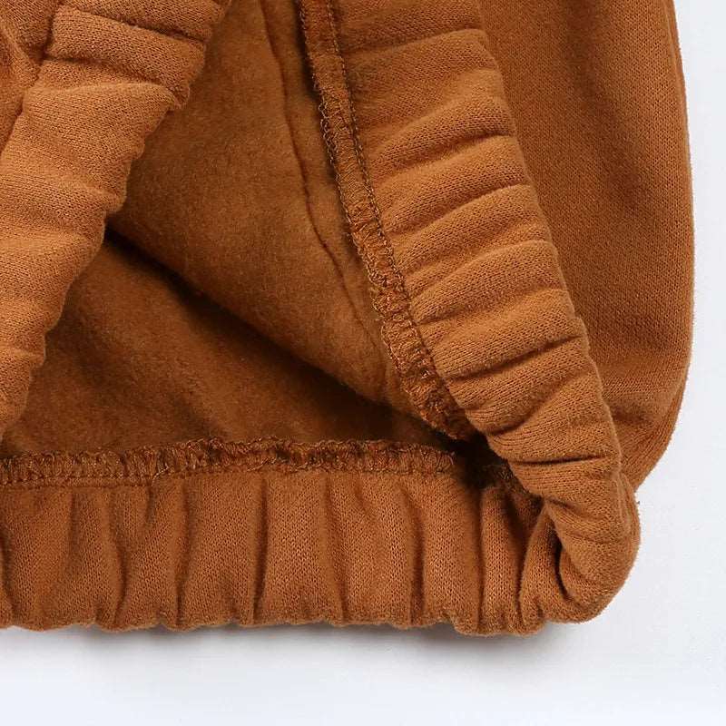 Kids Casual Warm Hoodie and Sweatpants Two Piece Outfit Set - ChoreGirl