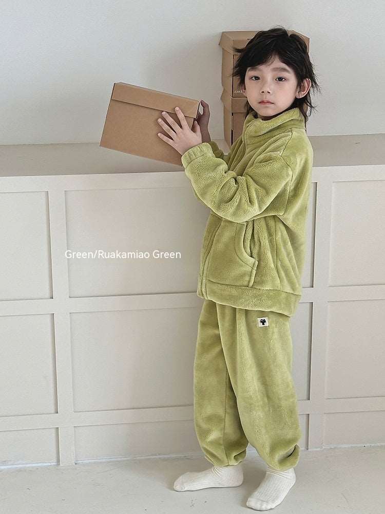 Kids Warm Loungewear Outfit Set - ChoreGirl