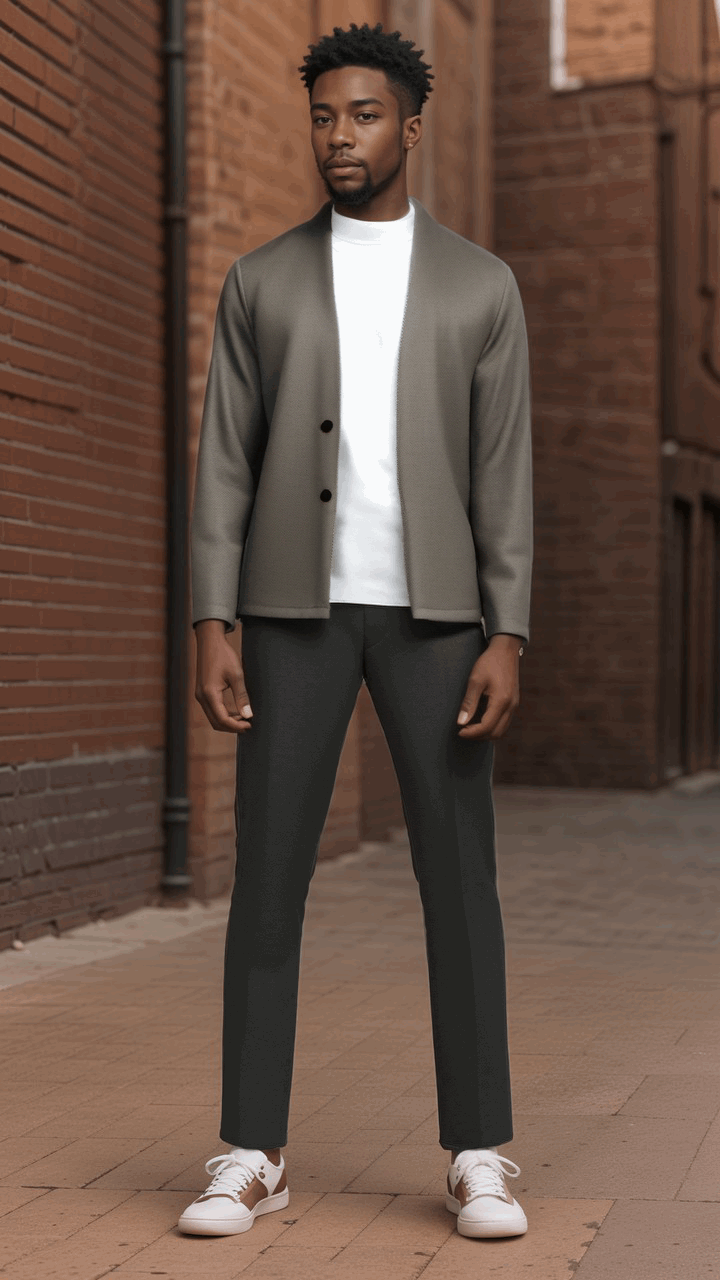 Men's Casual Slim Fit Warm Cardigan - ChoreGirl