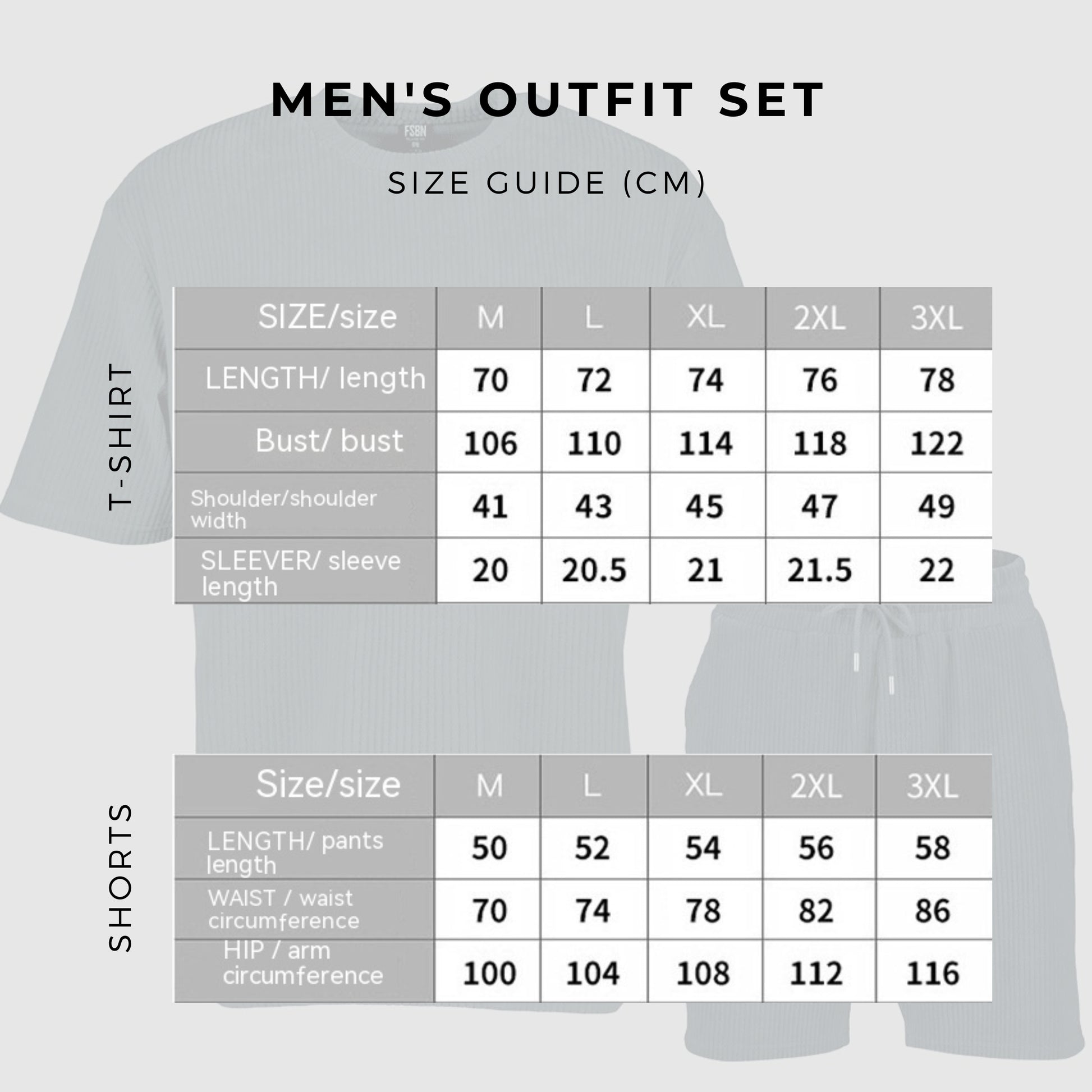 Men's Loose Solid Color Sports and Leisure Striped Short Sleeved T-Shirt and Shorts Outfit Set - ChoreGirl