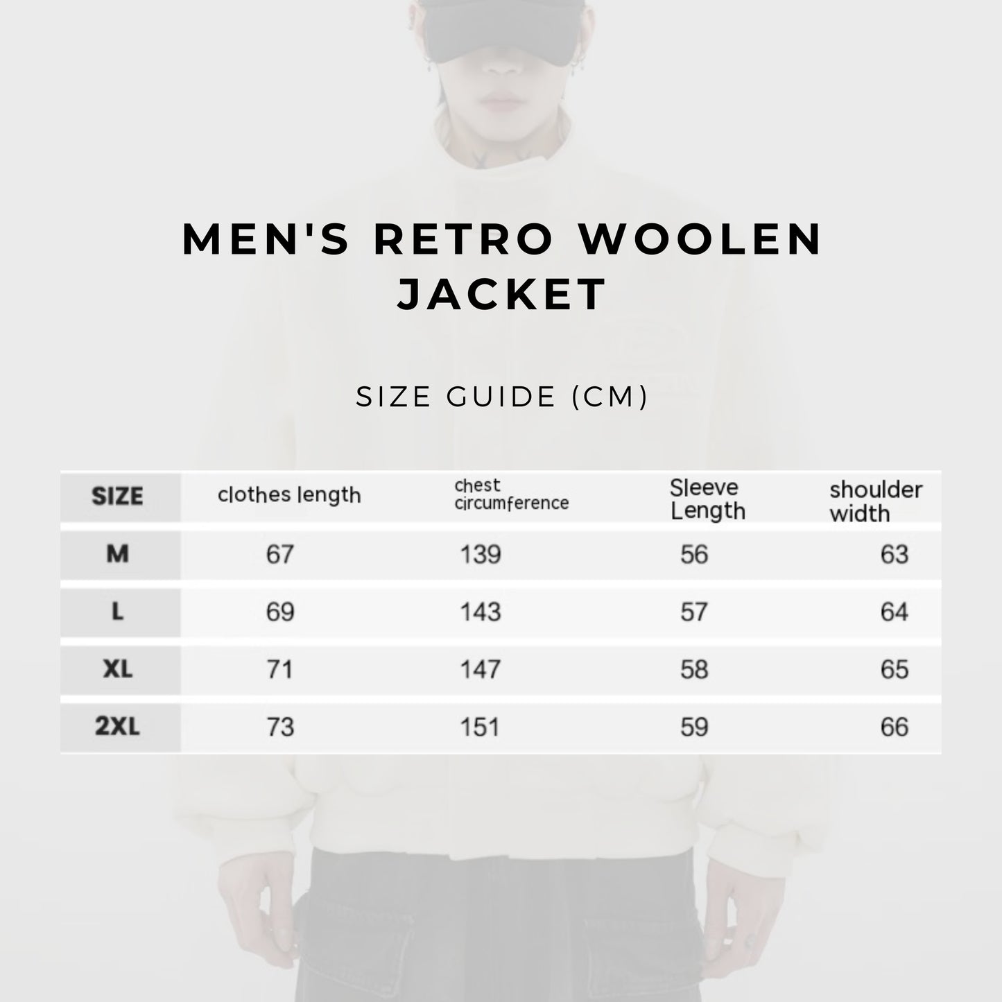 Men's Retro Woolen Jacket - ChoreGirl