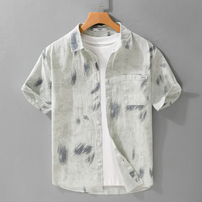 Men's Casual Short Sleeve Shirt - ChoreGirl
