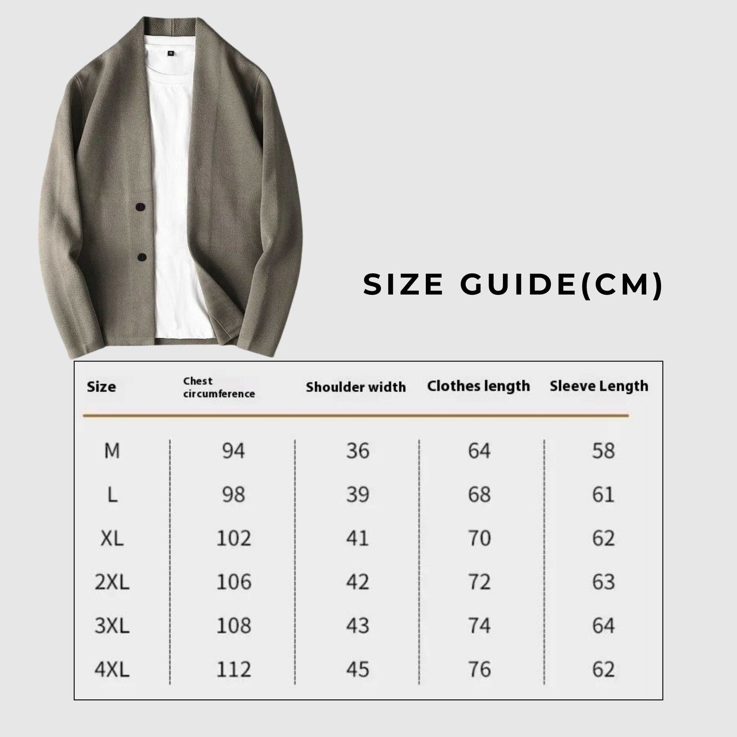 Men's Casual Slim Fit Warm Cardigan - ChoreGirl