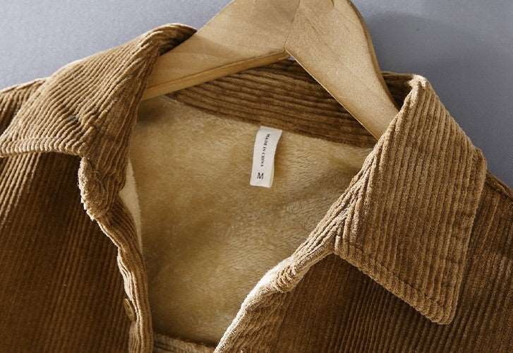 Men's Casual Warm Fleece Lined Shirt - ChoreGirl