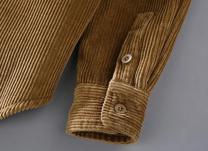 Men's Casual Warm Fleece Lined Shirt - ChoreGirl
