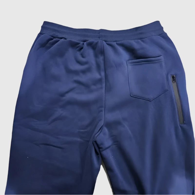 Men's Casual Warm Fleece Two-piece Sports Outfit Set - ChoreGirl