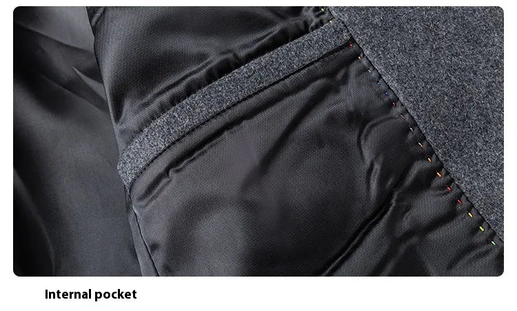 Men's Casual Warm Suit Jacket - ChoreGirl