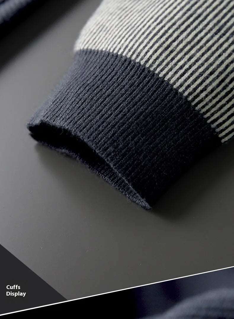 Men's Casual Wool Knitted Cardigan - ChoreGirl