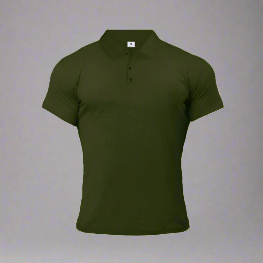 Men's Casual and Comfortable Sports Short-sleeved Polo Shirt - ChoreGirl