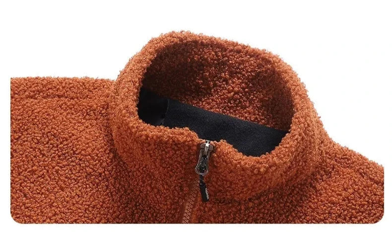 Men's Outdoor Thickened Lambswool Jacket - ChoreGirl