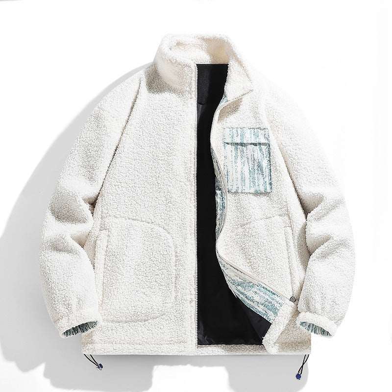 Men's Outdoor Thickened Lambswool Jacket - ChoreGirl