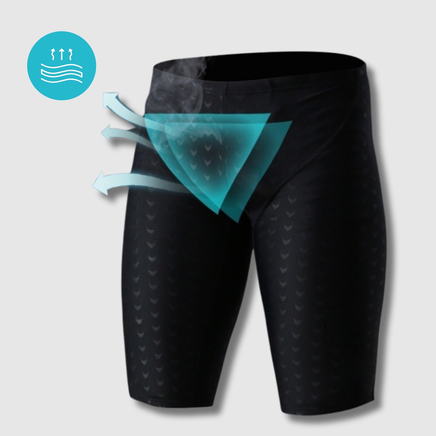 Men's Quick-drying Slim Boxer Swimming Shorts - ChoreGirl