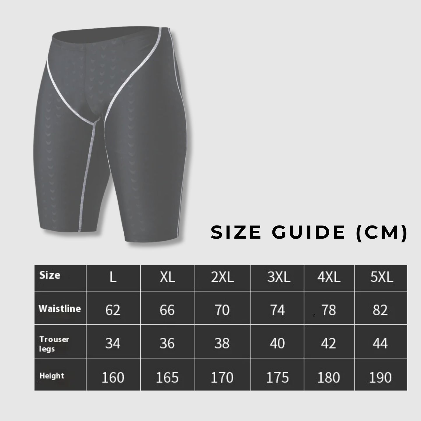 Men's Quick-drying Slim Boxer Swimming Shorts - ChoreGirl