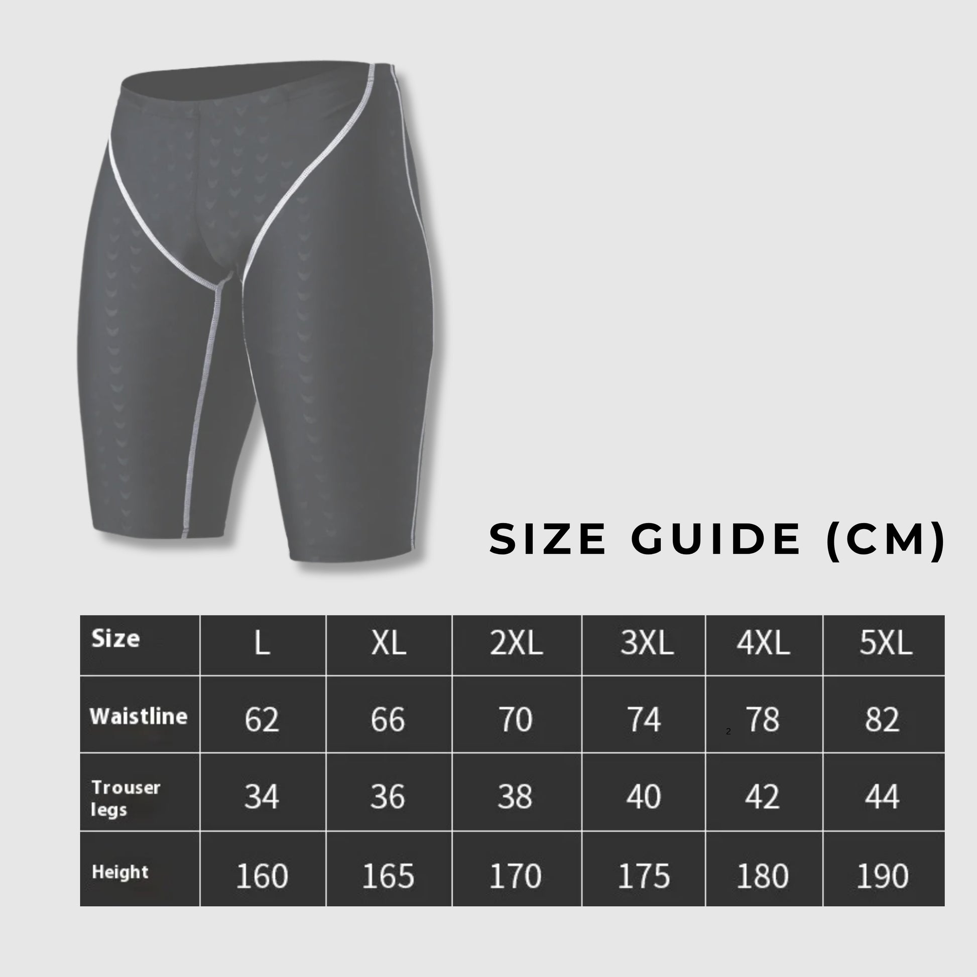 Men's Quick-drying Slim Boxer Swimming Shorts - ChoreGirl