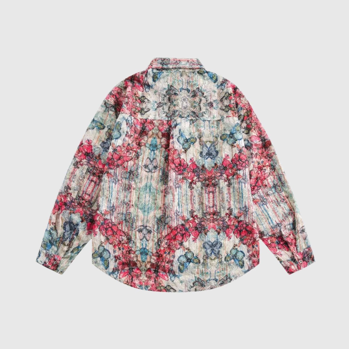 Men's Romantic Retro Versatile Loose Long Sleeved Shirt - ChoreGirl