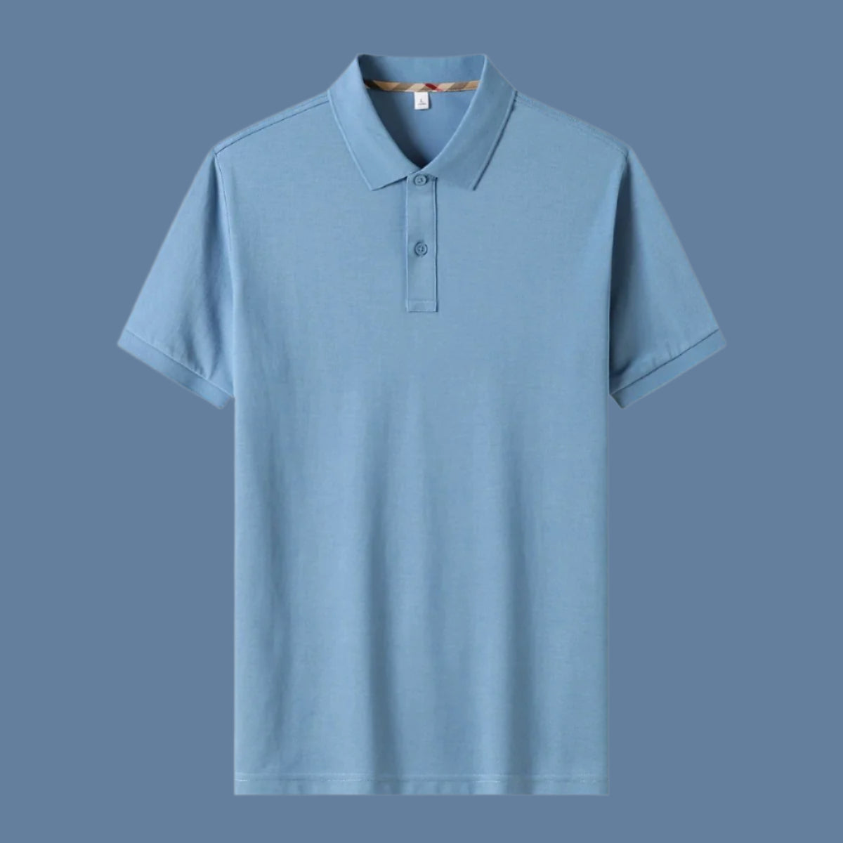 Men's Tencel Lyocell Natural Silk Short-sleeved Polo T-shirt - ChoreGirl
