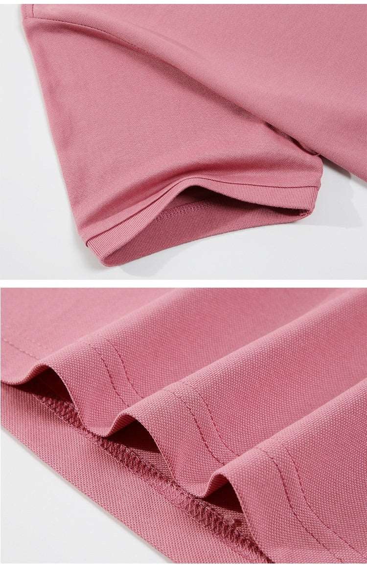 Men's Tencel Lyocell Natural Silk Short-sleeved Polo T-shirt - ChoreGirl