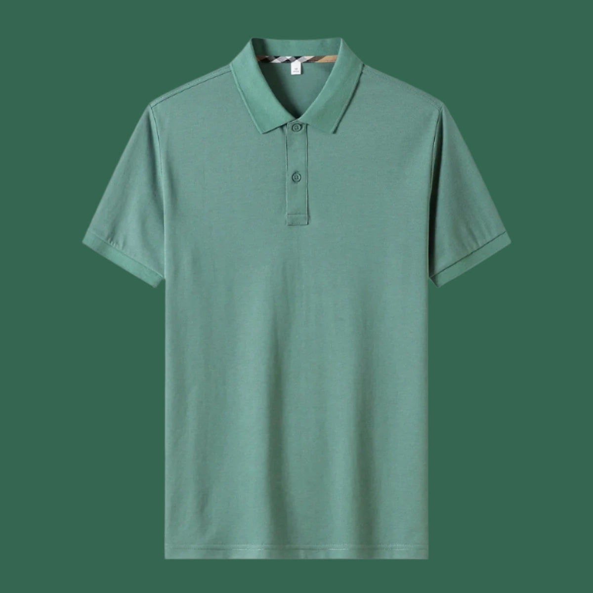 Men's Tencel Lyocell Natural Silk Short-sleeved Polo T-shirt - ChoreGirl