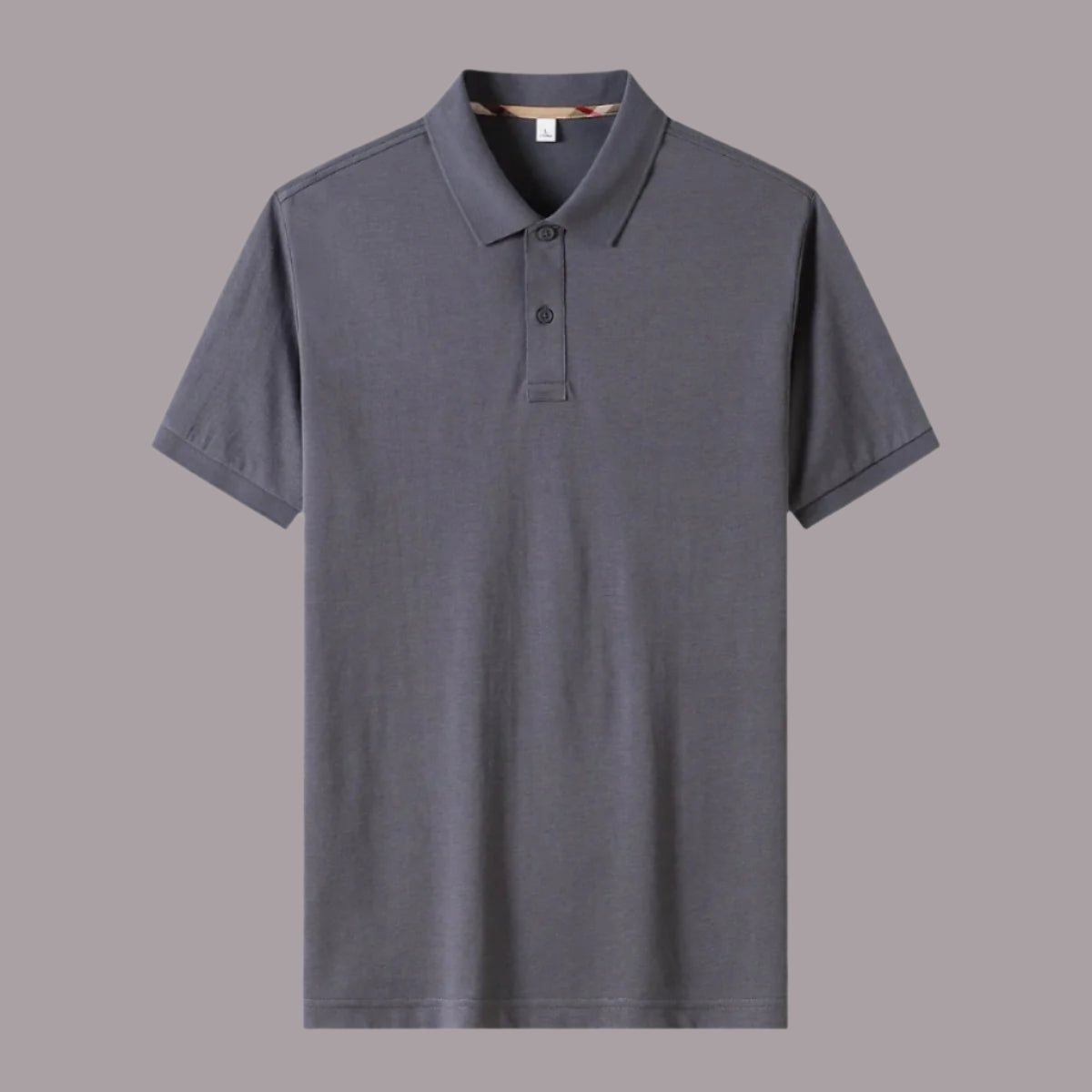Men's Tencel Lyocell Natural Silk Short-sleeved Polo T-shirt - ChoreGirl