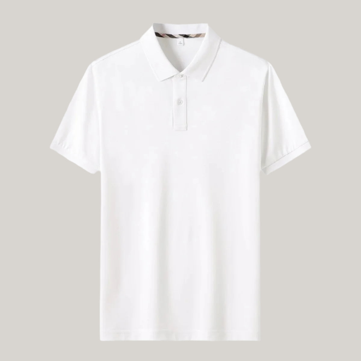Men's Tencel Lyocell Natural Silk Short-sleeved Polo T-shirt - ChoreGirl