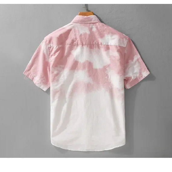 Men's Trendy and Romantic Short Sleeved Shirt - ChoreGirl