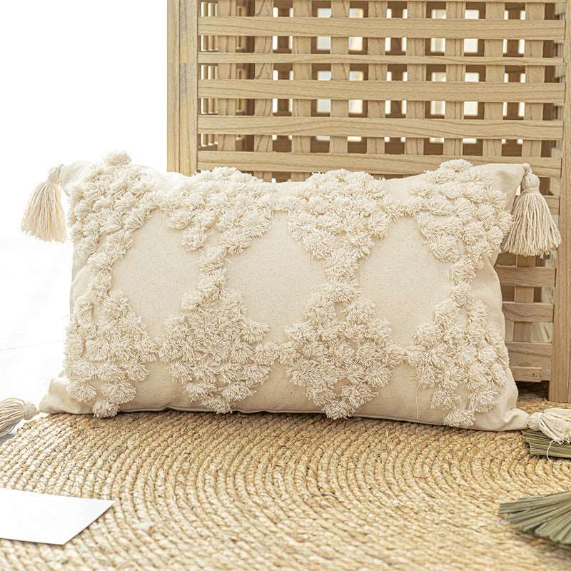 Moroccan Style Embroidery Throw Pillow (with or without insert pillow) - ChoreGirl