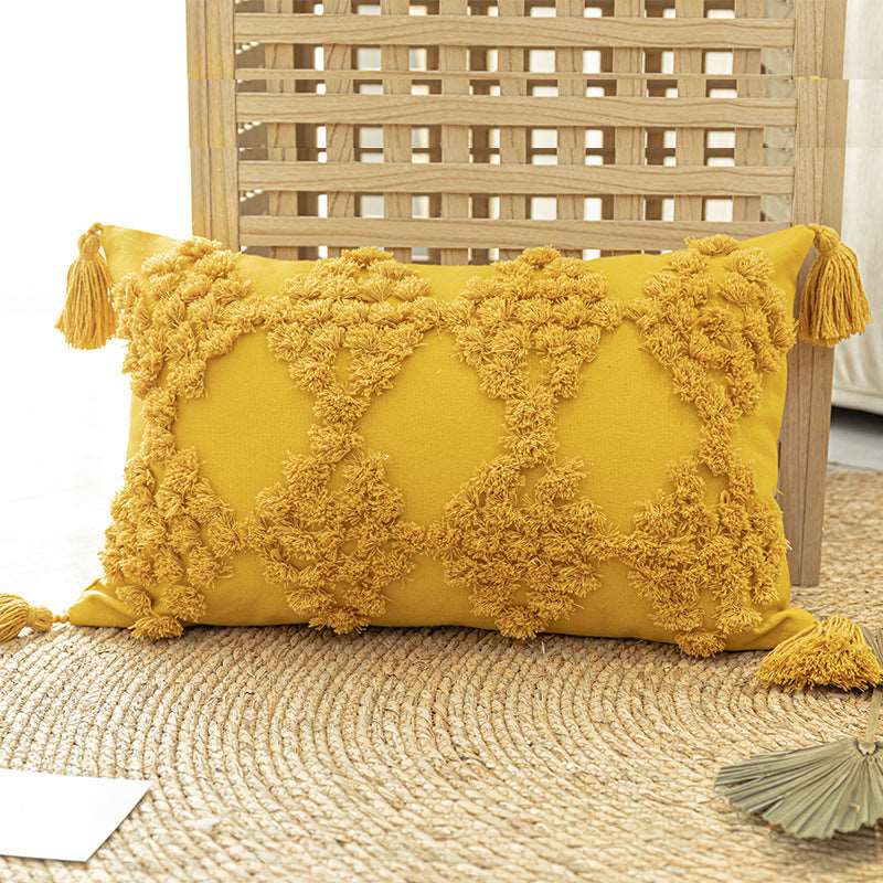Moroccan Style Embroidery Throw Pillow (with or without insert pillow) - ChoreGirl