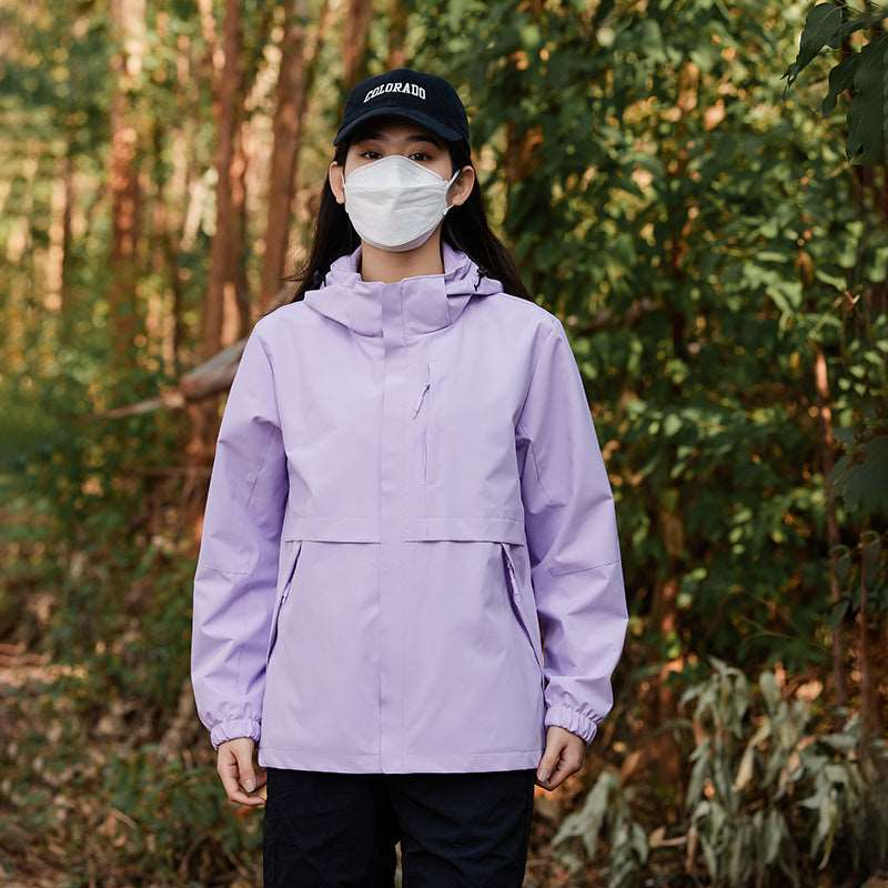 Unisex Couples Waterproof Outdoor Shell Jacket - ChoreGirl