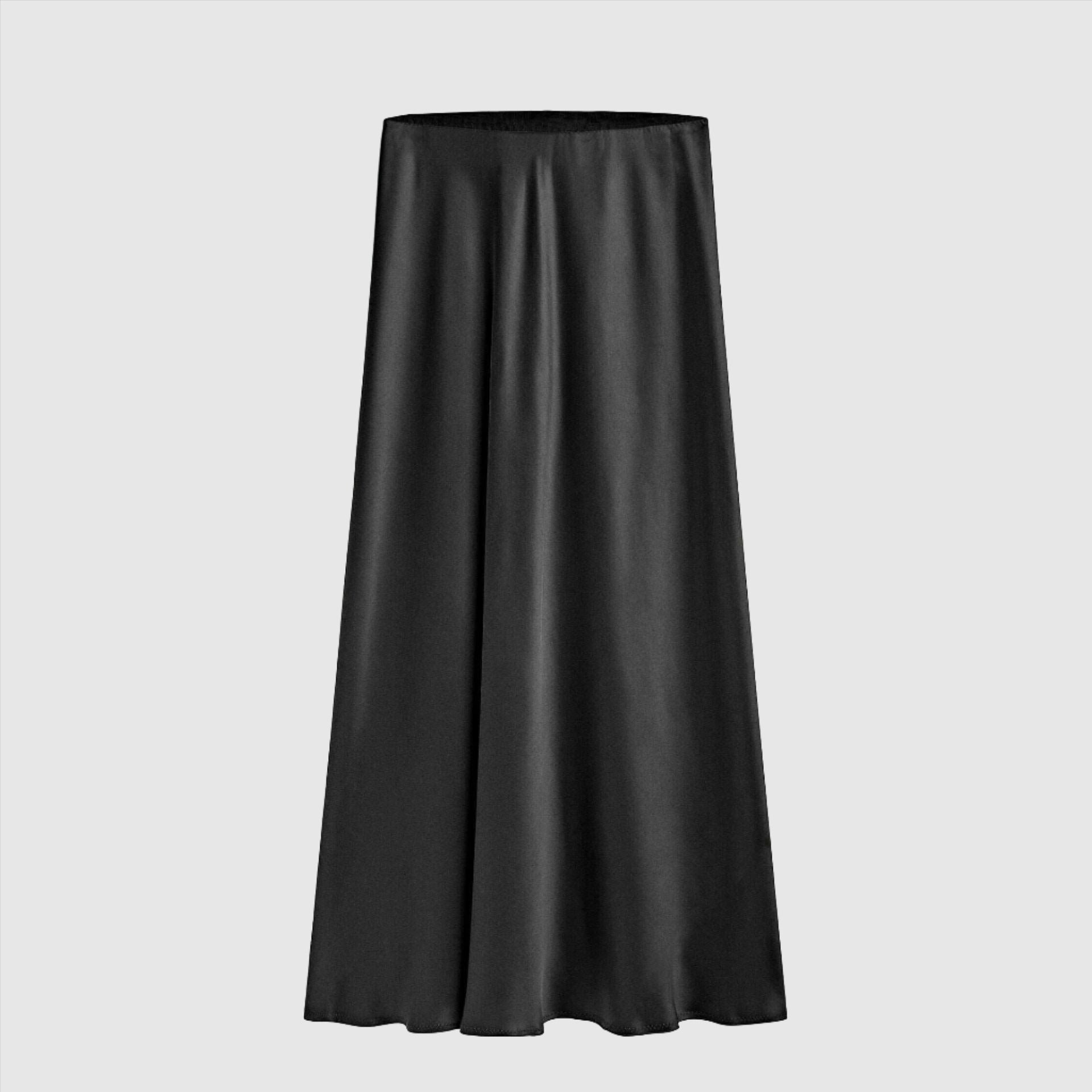 Women's Long High Waist Elastic Split Skirt - ChoreGirl