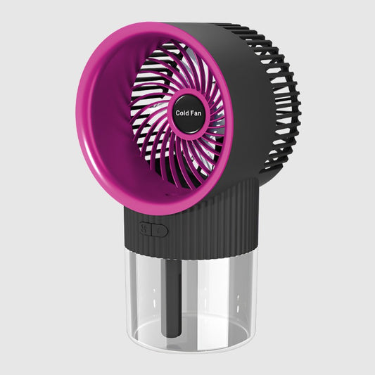 Small Portable Ice Mist Air Conditioning Fan - ChoreGirl