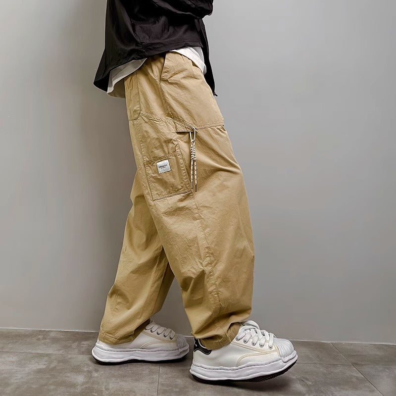 Men's Casual Loose Straight Leg Pants - ChoreGirl