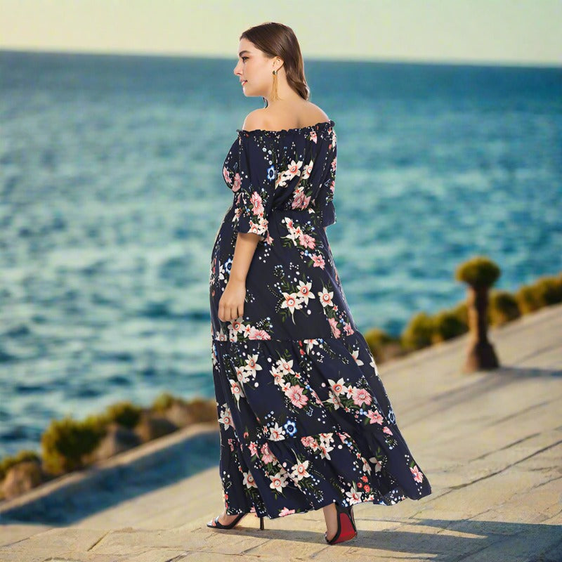 Women's Fashion Bohemian Long Dress - ChoreGirl