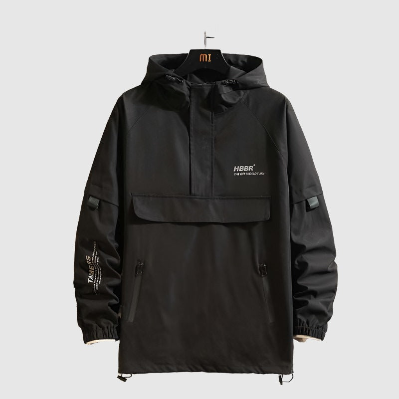Men's Cotton Shell Pullover Jacket - ChoreGirl