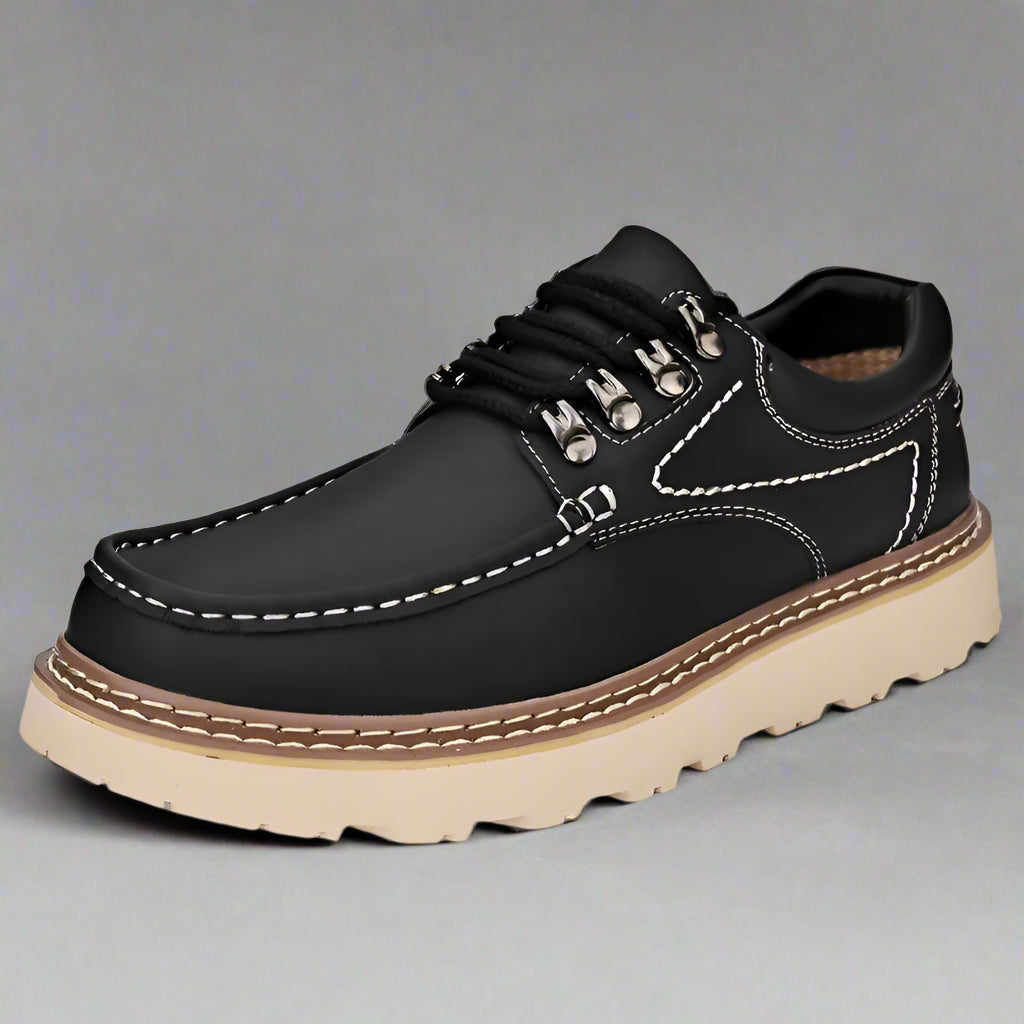 Men's Versatile Casual Genuine Leather Shoes - ChoreGirl