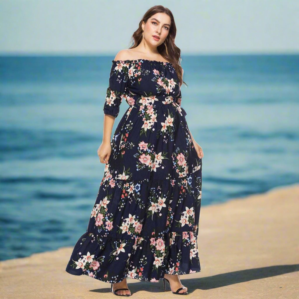 Women's Fashion Bohemian Long Dress - ChoreGirl