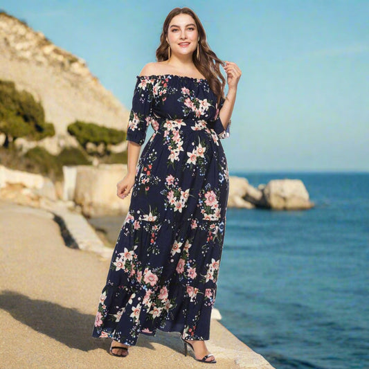 Women's Fashion Bohemian Long Dress - ChoreGirl