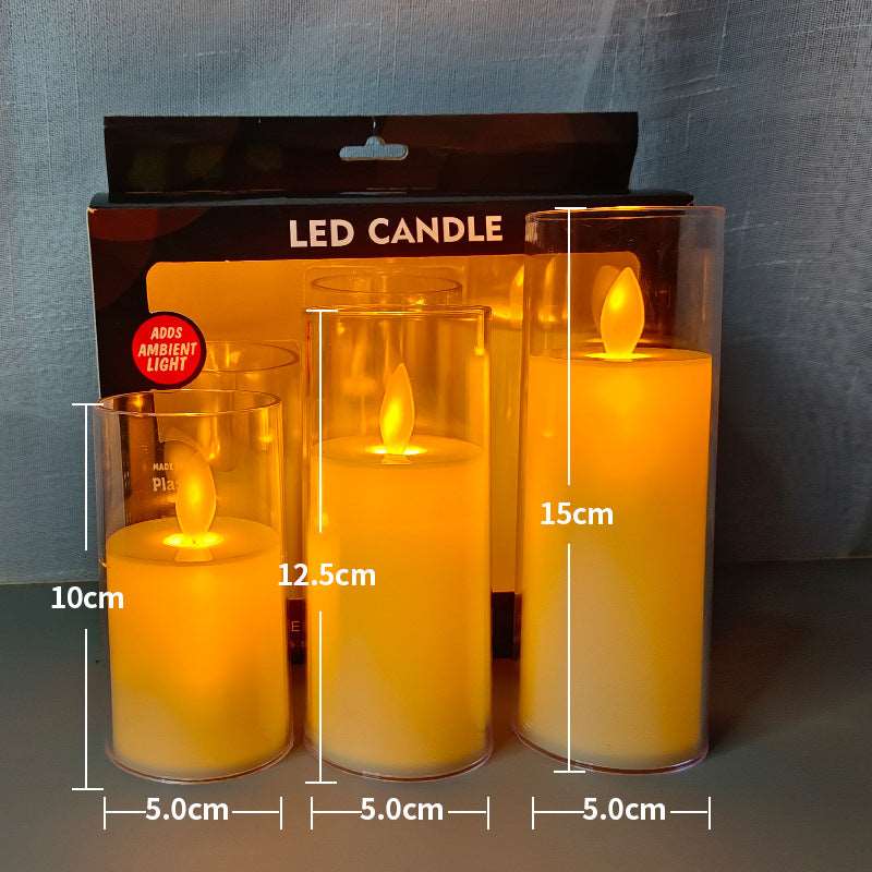Electric Led Candle Light Simulation Lamp - ChoreGirl